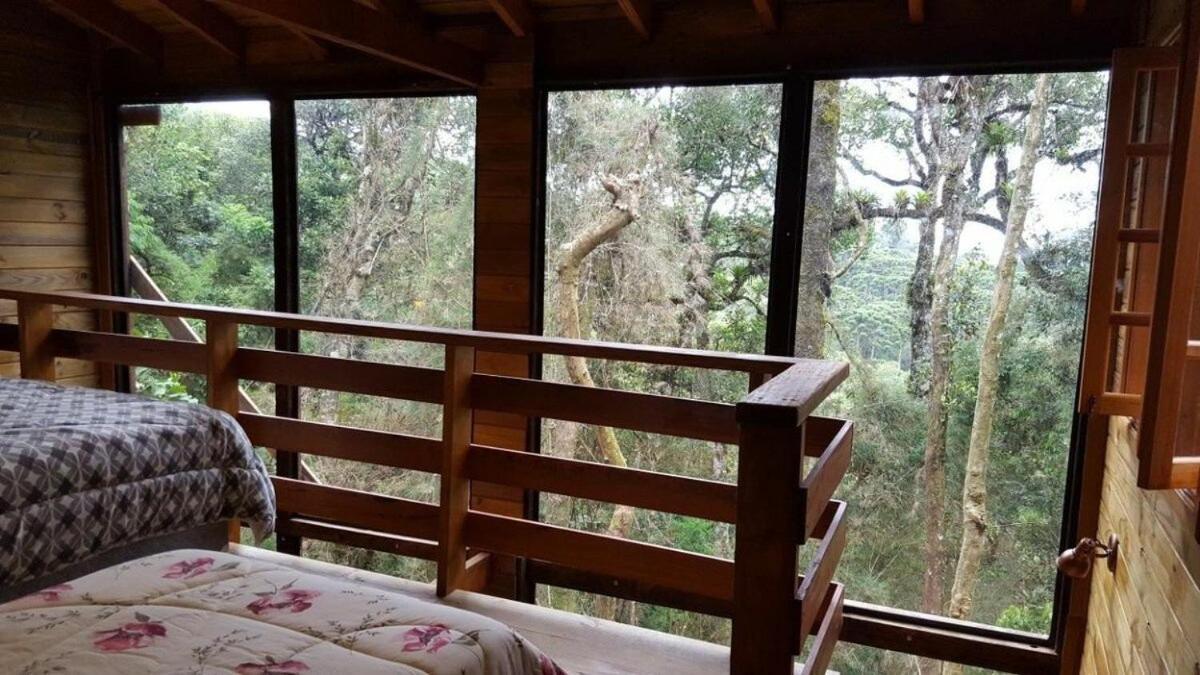 Chale Dos Tucanos- Parede De Vidro Com Linda Vista Campos do Jordão Zewnętrze zdjęcie