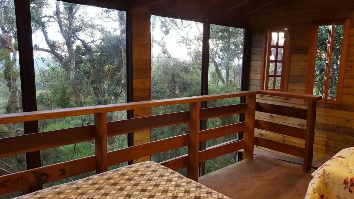 Chale Dos Tucanos- Parede De Vidro Com Linda Vista Campos do Jordão Zewnętrze zdjęcie