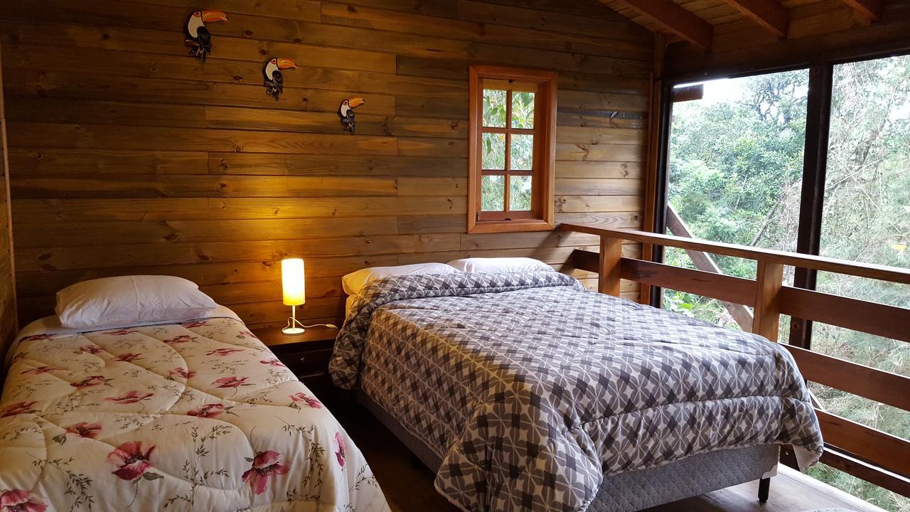 Chale Dos Tucanos- Parede De Vidro Com Linda Vista Campos do Jordão Zewnętrze zdjęcie